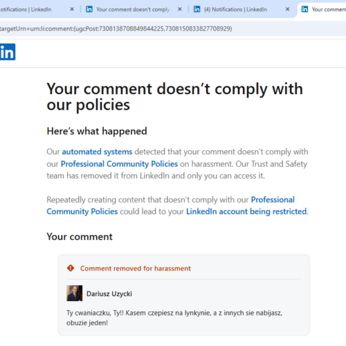 Hejter to ja i mam na to „dowód”…