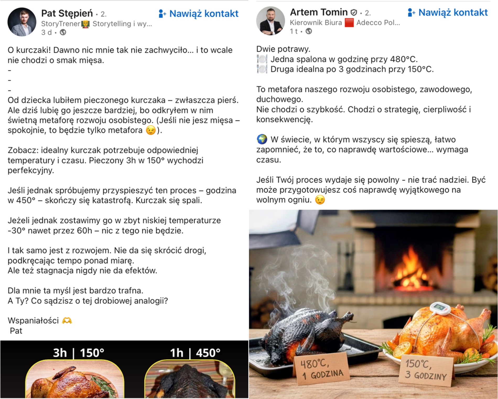 Kurczakowy rozwój osobisty, czyli o zrzynaniu trocin