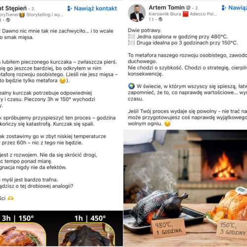 Kurczakowy rozwój osobisty, czyli o zrzynaniu trocin