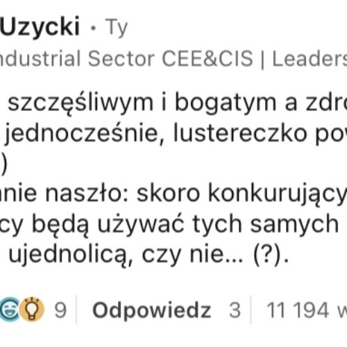 Twardy dowód mocy komentowania w LinkedIn